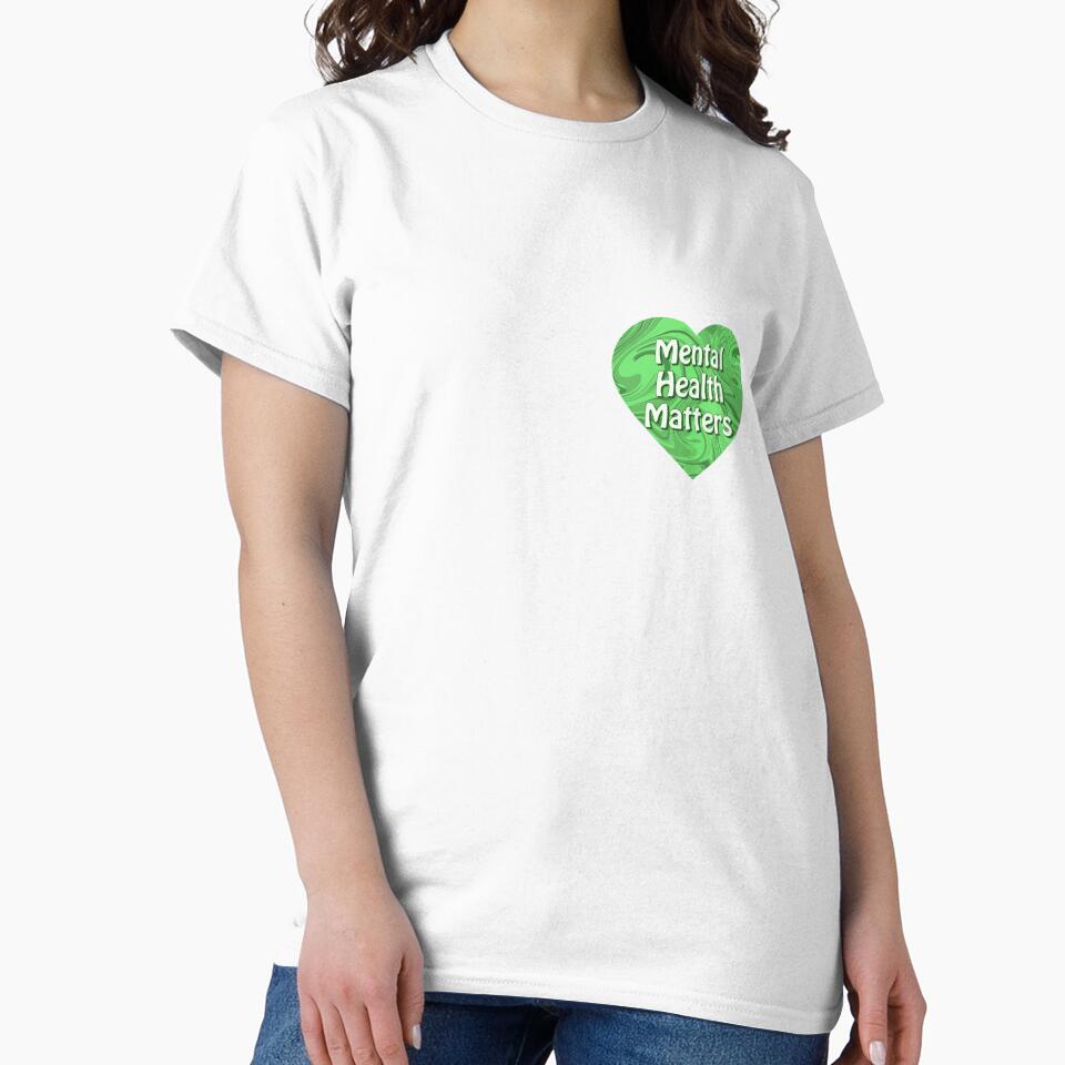 Mental Health Matters Green by Rachellord22 T-Shirts, Hoodie, Sweatshirt | BlankRebels.com (Image 2)
