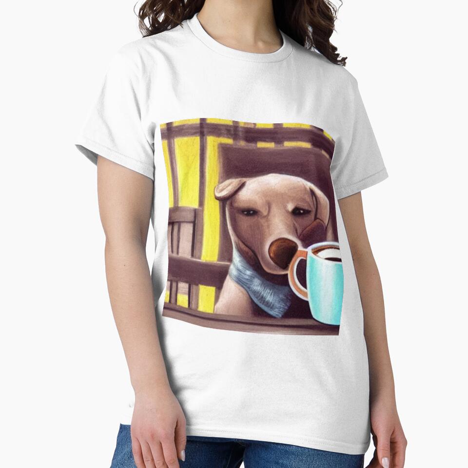 Coffee And Dogs by Megh Trivedi T-Shirts, Hoodie, Sweatshirt | BlankRebels.com (Image 2)