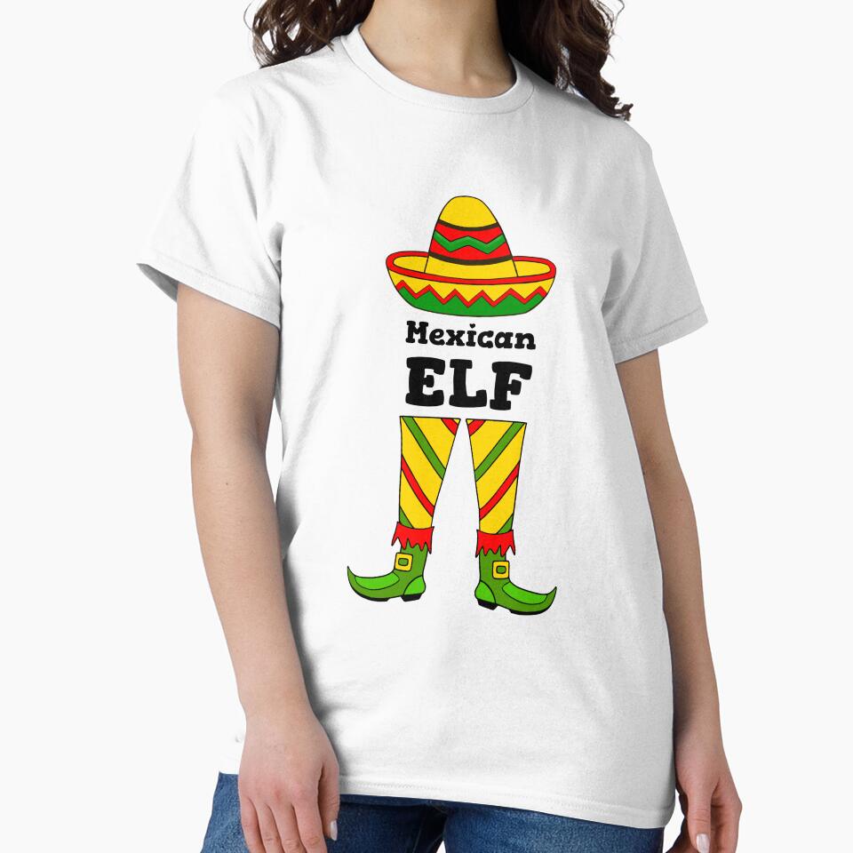Elf Matching Mexican by Sartoris Art T-Shirts, Hoodie, Sweatshirt | BlankRebels.com (Image 2)