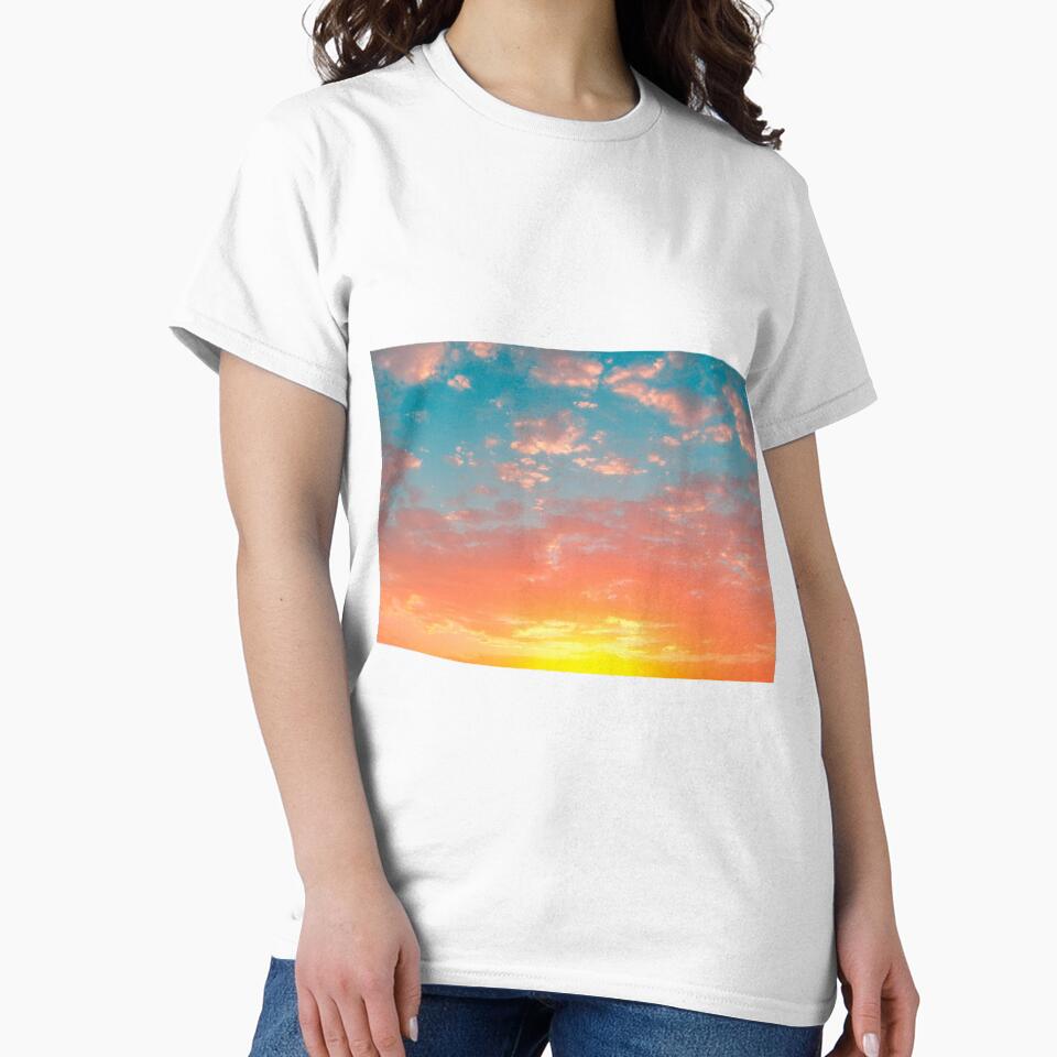 Beautiful Sunset Sky by newburyboutique T-Shirts, Hoodie, Sweatshirt | BlankRebels.com (Image 2)