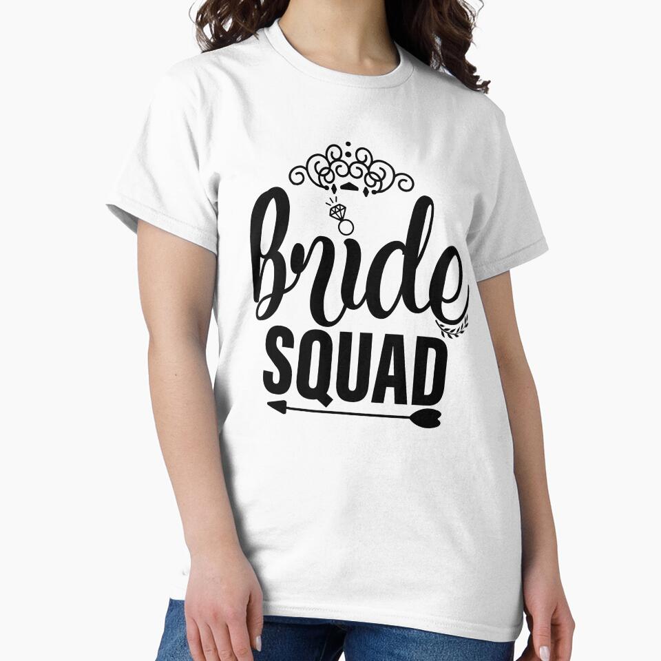 Bride Squad by AnveeBubbles T-Shirts, Hoodie, Sweatshirt | BlankRebels.com (Image 2)