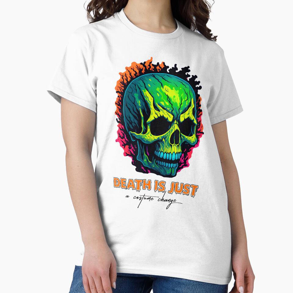 Renaissance in the Shadows, Death is Just a Change of Costume. by EnzoGatti T-Shirts, Hoodie, Sweatshirt (Image 2)