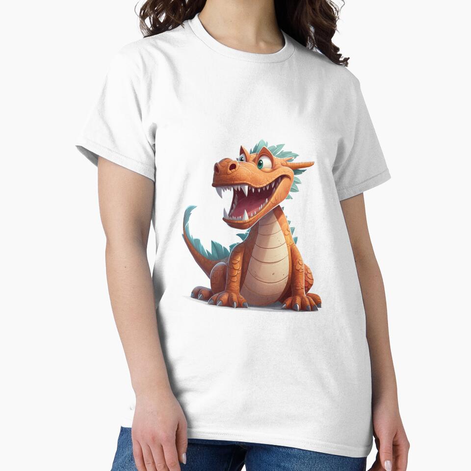 Happy smiling small dragon by GoodThings66 T-Shirts, Hoodie, Sweatshirt | BlankRebels.com (Image 2)
