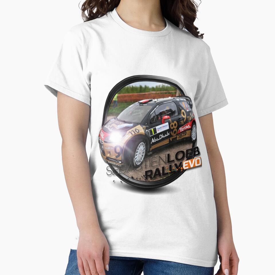 Sebastian Loeb Essential T-Shirt by kadershop31 Hoodie, Sweatshirt | BlankRebels.com (Image 2)