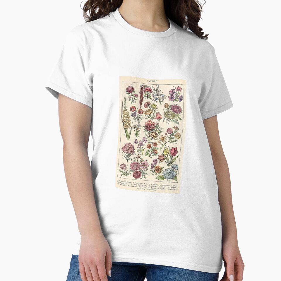 Aesthetic flower poster cottagecore by PeachyDrawingss T-Shirts, Hoodie, Sweatshirt | BlankRebels.com (Image 2)