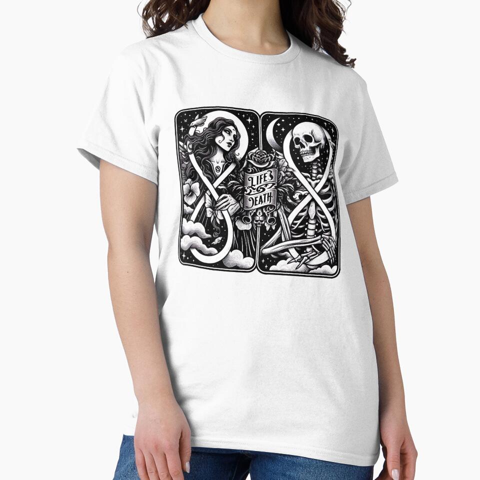 Life & Death by Nerd Out! T-Shirts, Hoodie, Sweatshirt | BlankRebels.com (Image 2)
