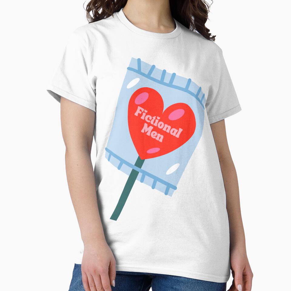 SUCKER FOR FICTIONAL MEN by HappyEverAfters T-Shirts, Hoodie, Sweatshirt | BlankRebels.com (Image 2)