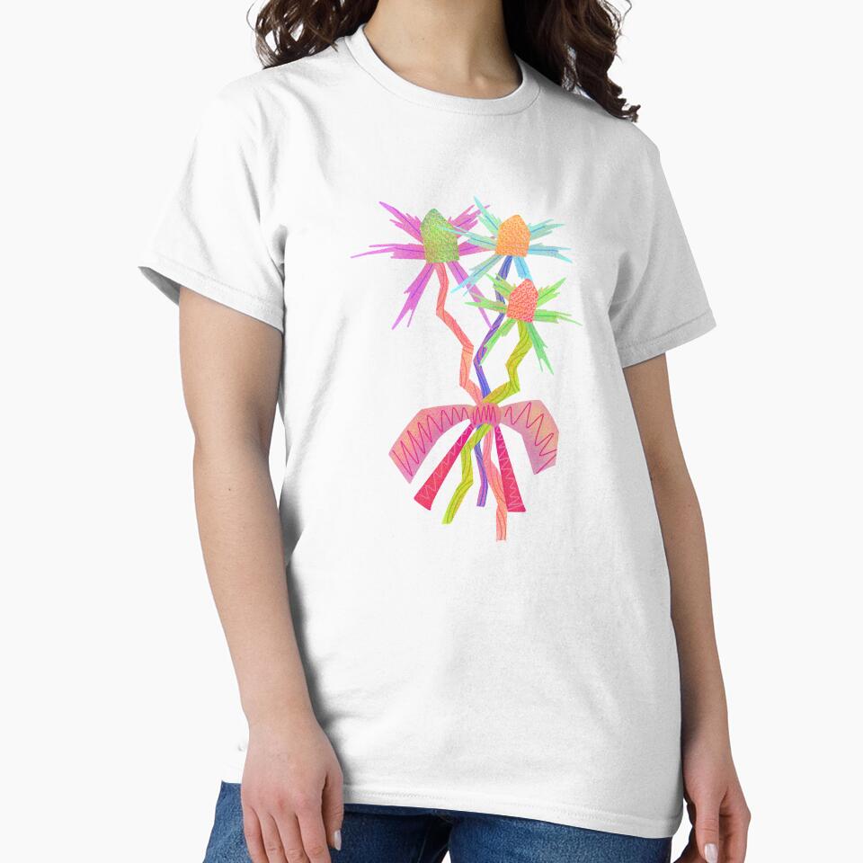 Sea Holly Botanical Structure by diaricesalt T-Shirts, Hoodie, Sweatshirt | BlankRebels.com (Image 2)