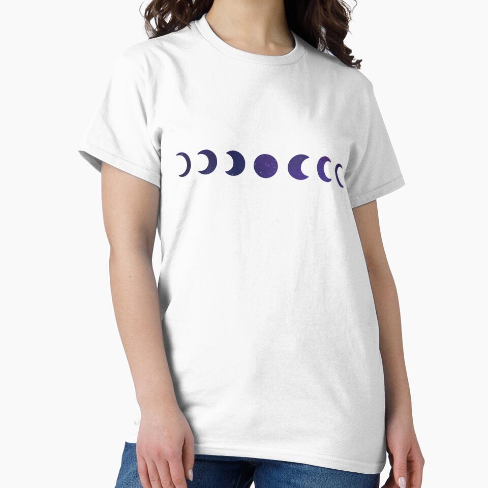 Moon phase galaxy by secretmagic T-Shirts, Hoodie, Sweatshirt | BlankRebels.com (Image 2)