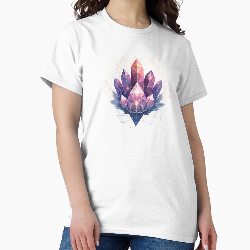 Healing Crystal Glow by VibeTCreations T-Shirts, Hoodie, Sweatshirt | BlankRebels.com (Image 2)