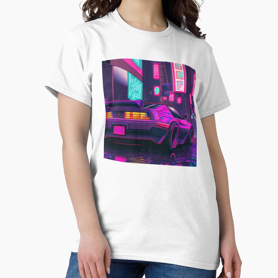 Cyber car. by Pixelarium T-Shirts, Hoodie, Sweatshirt | BlankRebels.com (Image 2)