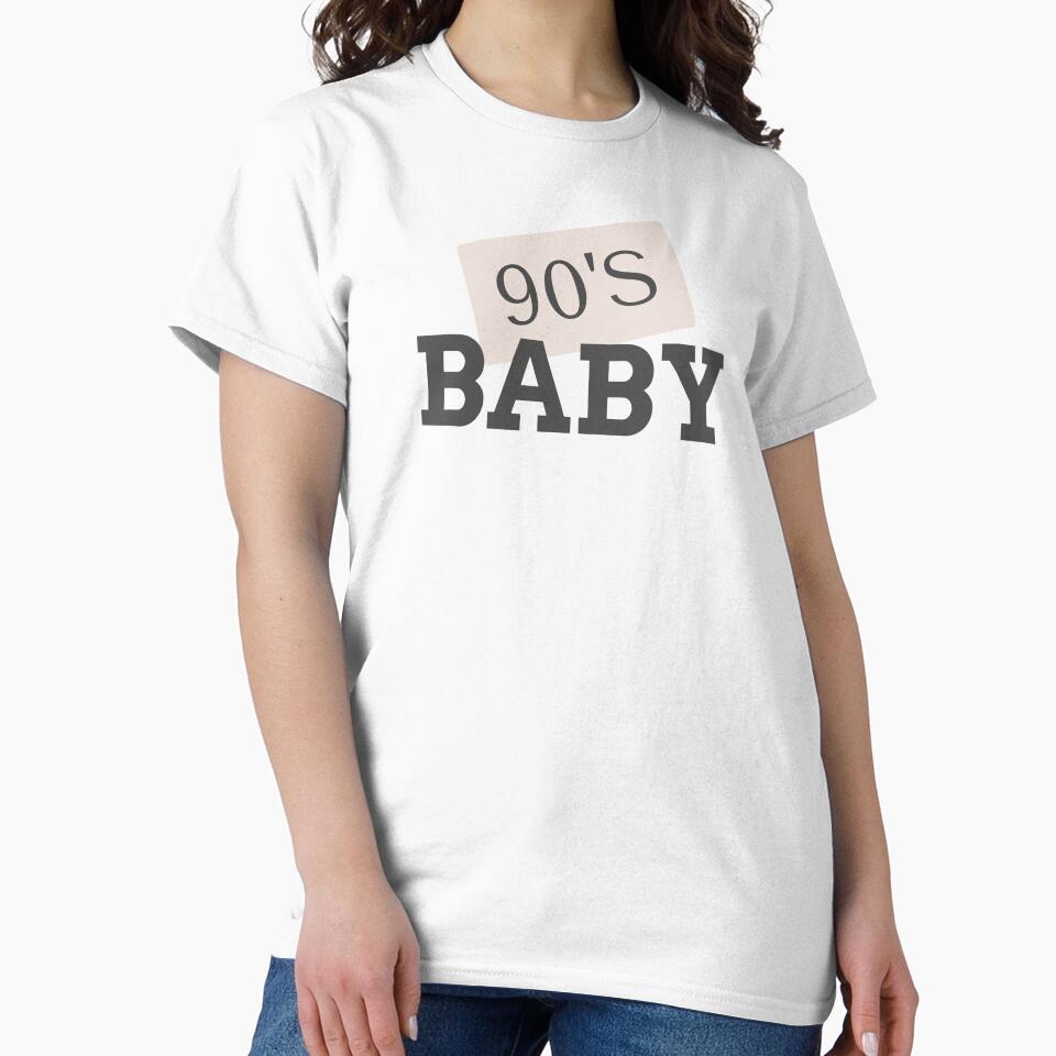 90s Baby Nostalgia Statement Design by Razan Design Studio T-Shirts, Hoodie, Sweatshirt | BlankRebels.com (Image 2)