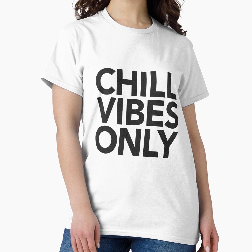Chill Vibes Only Hoodie | Minimalist Streetwear T-Shirt for Relaxed Everyday Style by NeoKawaii2067 Sweatshirt (Image 2)