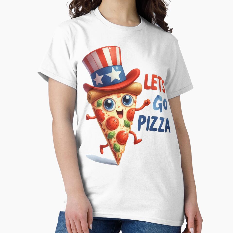 Lets go Pizza by yunamaliskova T-Shirts, Hoodie, Sweatshirt | BlankRebels.com (Image 2)