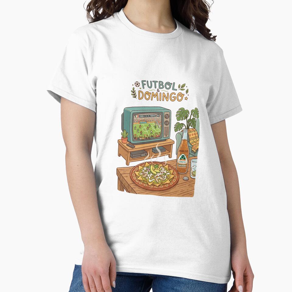 Futbol Y Domingo Lazy Mexican Matchday Brunch Gift by PictoVibe
