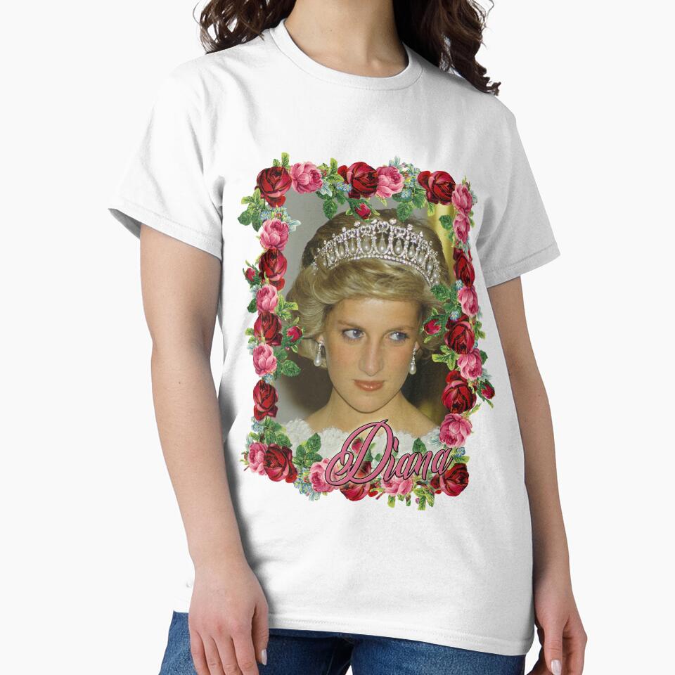 Lady Di by Ilustra Club T-Shirts, Hoodie, Sweatshirt | BlankRebels.com (Image 2)