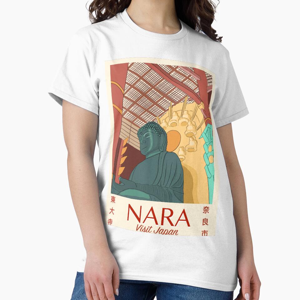 Visit Nara: Tōdai-Ji Temple by Megan Schlanker T-Shirts, Hoodie, Sweatshirt | BlankRebels.com (Image 2)