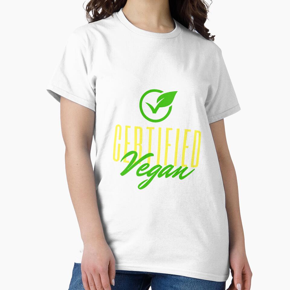 Certified Vegan Sticker and T-Shirt Design by DesignsbySimons Hoodie, Sweatshirt | BlankRebels.com (Image 2)