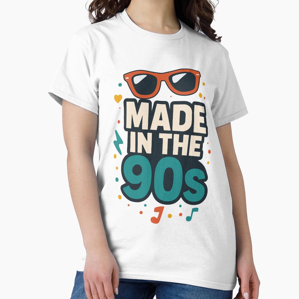 Made in the 90s Retro Graphic Art. by alik7 T-Shirts, Hoodie, Sweatshirt | BlankRebels.com (Image 2)