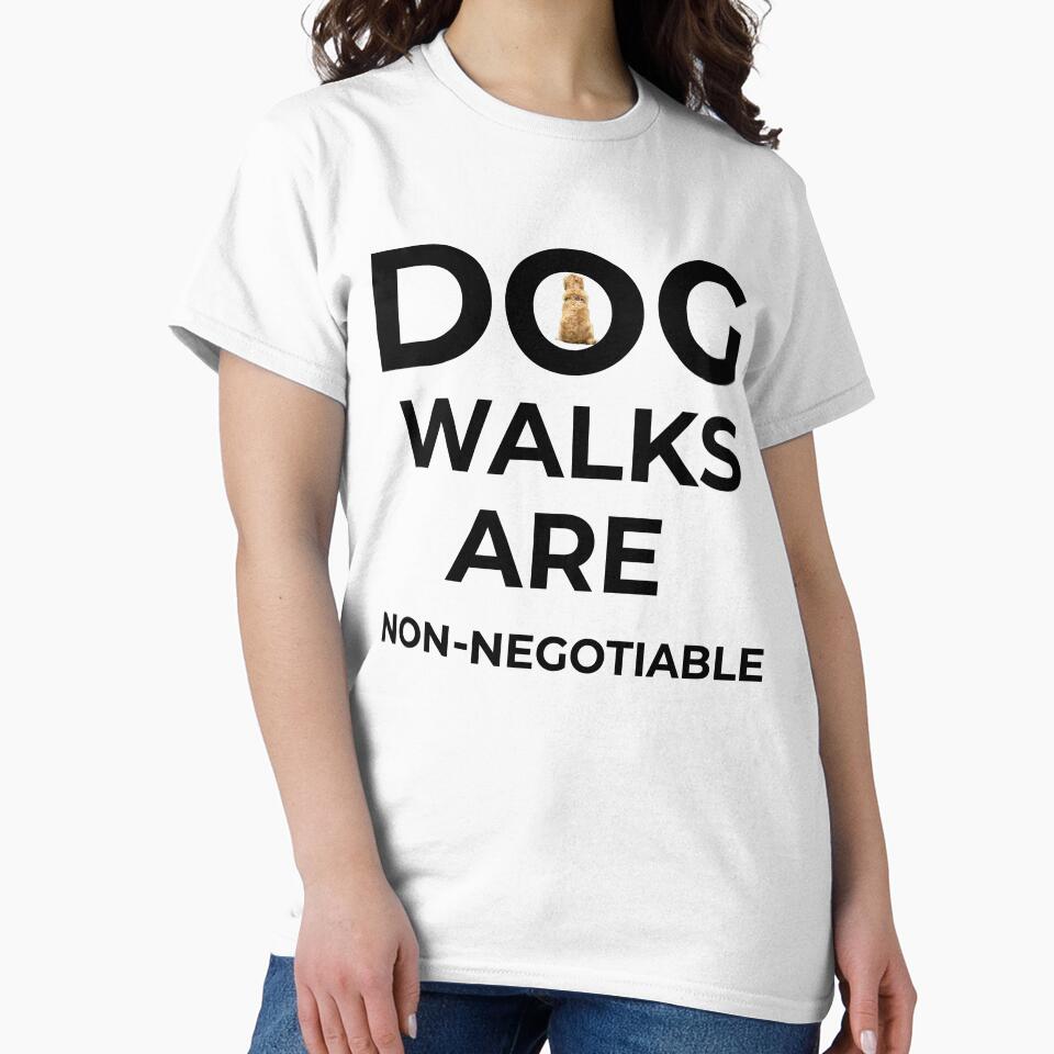 Dog Walks Are Non-Negotiable by FWAHAB