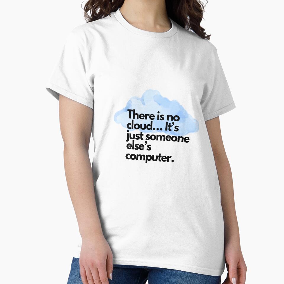 There is no cloud by luizarusu T-Shirts, Hoodie, Sweatshirt | BlankRebels.com (Image 2)