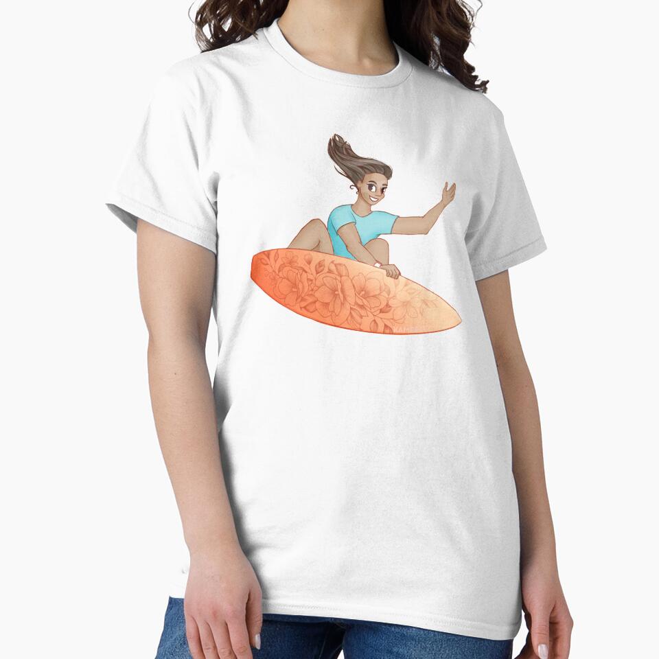 Surfing by Rachelkambeitz T-Shirts, Hoodie, Sweatshirt | BlankRebels.com (Image 2)