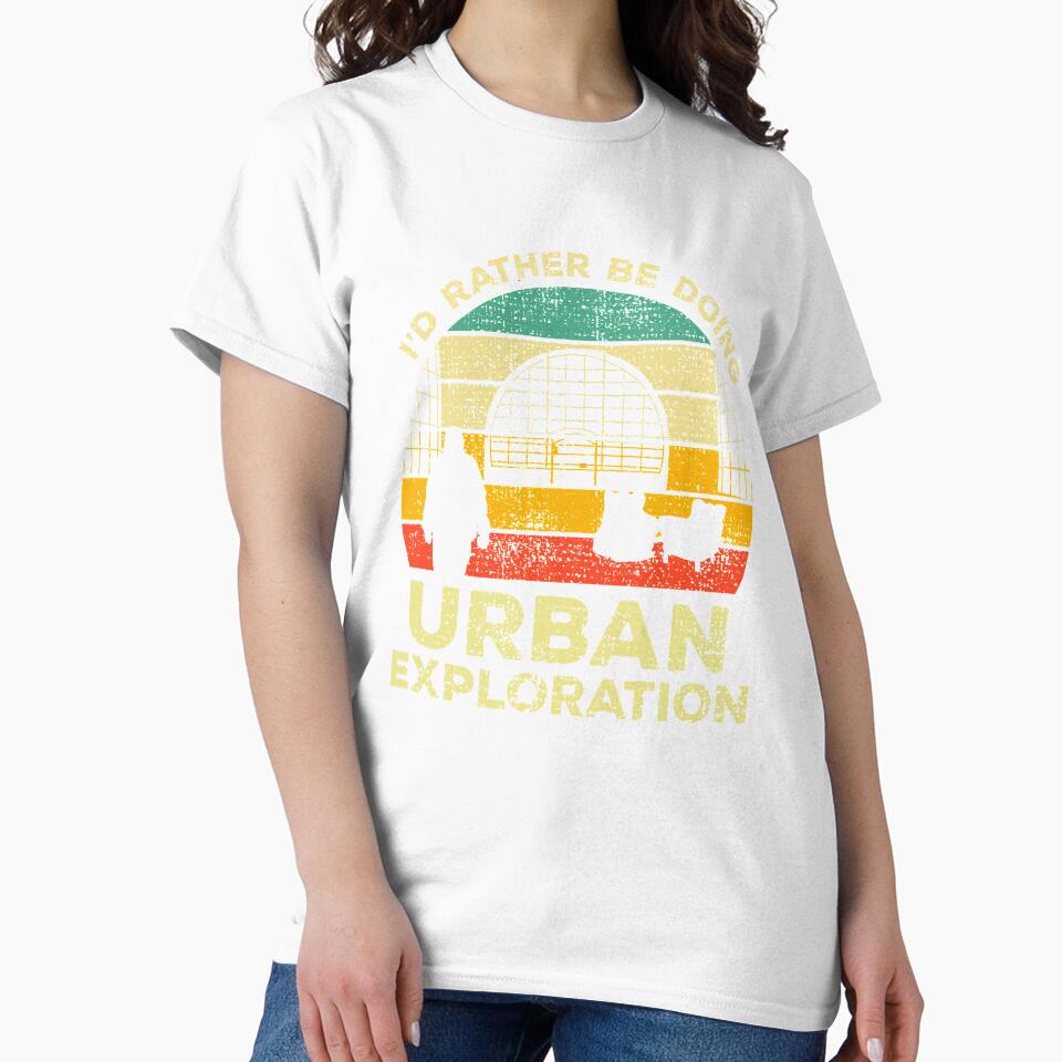 I’d Rather Be Doing Urban Exploration Vintage Gift For Urban Explorers by JokeGysen