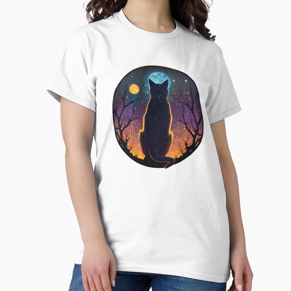 Nocturnal Watcher: Moonlit Connection T-Shirts, Hoodie, Sweatshirt