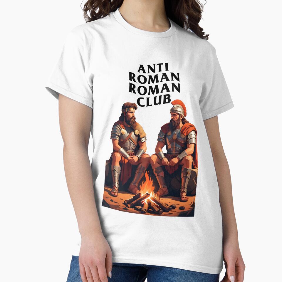 Anti Social Social Club Parody Anti Roman Roman Club by Toga & Tonic T-Shirts, Hoodie, Sweatshirt | BlankRebels.com (Image 2)