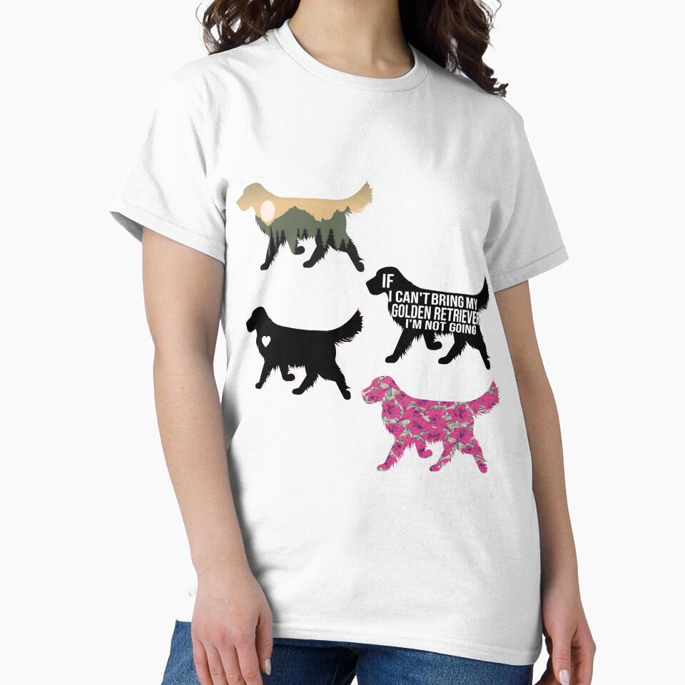 cute golden retriever dog funny golden retriever mom gifts by alaechamlal T-Shirts, Hoodie, Sweatshirt (Image 2)