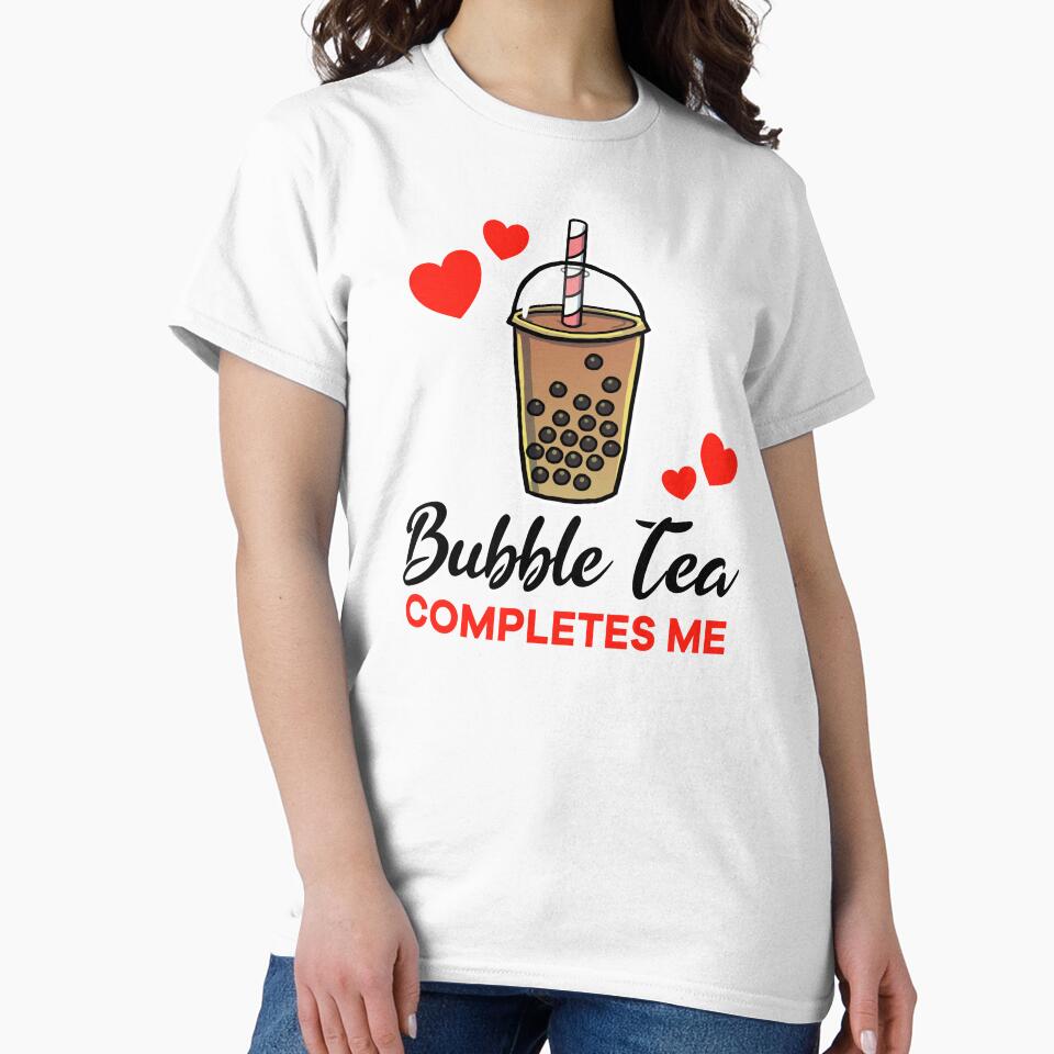 Bubble Tea completes me by jonmlam T-Shirts, Hoodie, Sweatshirt | BlankRebels.com (Image 2)
