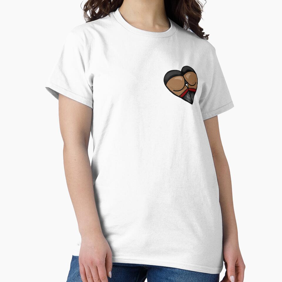 Booty-ful Heart by studiolockhart T-Shirts, Hoodie, Sweatshirt | BlankRebels.com (Image 2)
