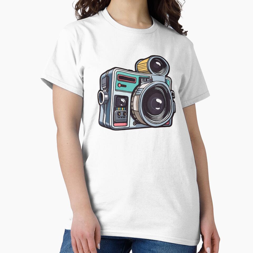 Vintage Camara Sticker Throwback 003 by PlanetArchive T-Shirts, Hoodie, Sweatshirt | BlankRebels.com (Image 2)