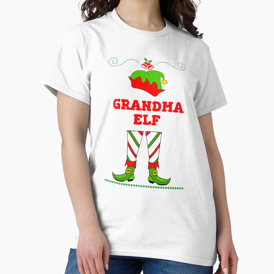 Elf Matching Grandma by Sartoris Art T-Shirts, Hoodie, Sweatshirt | BlankRebels.com (Image 2)