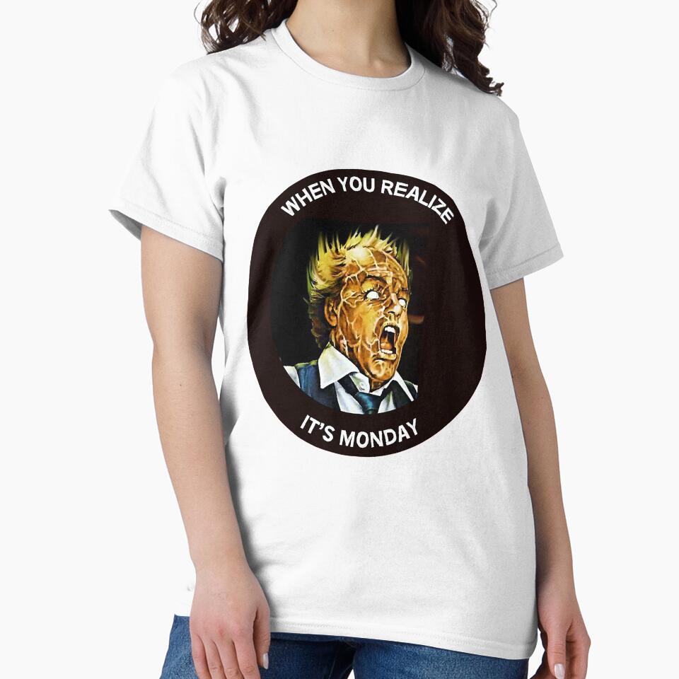 It is monday Scanners Halloween Horror movie scifi film by ScannersTuyenHo T-Shirts, Hoodie, Sweatshirt (Image 2)