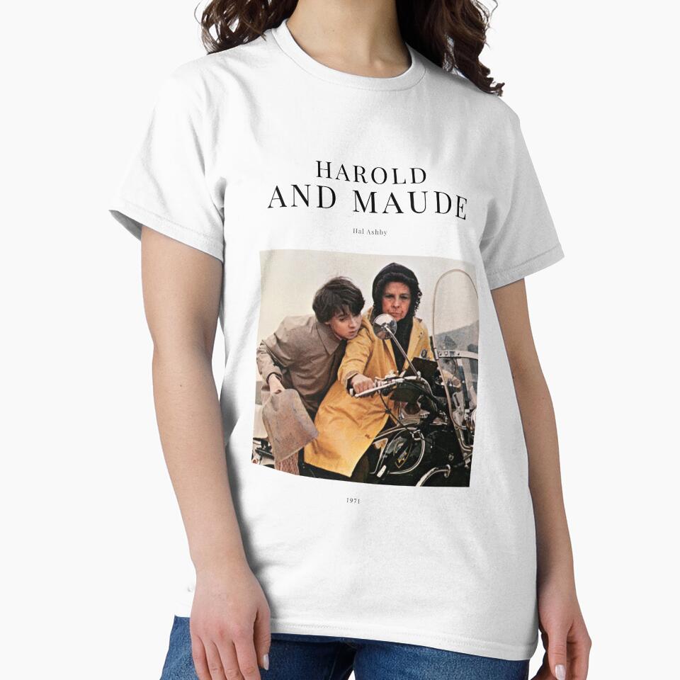 Harold and Maude - Minimalist Movie Poster - Hal Ashby by Francisco Couto T-Shirts, Hoodie, Sweatshirt (Image 2)