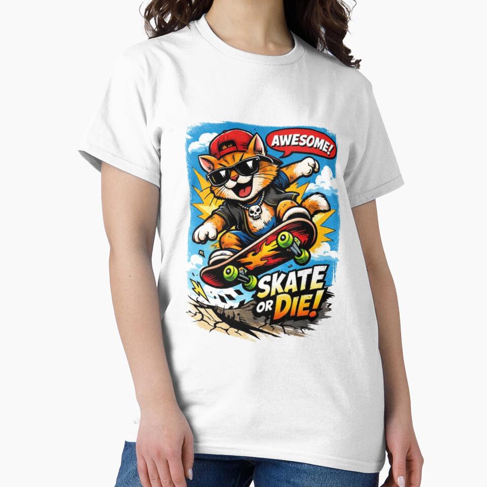 Cat skateboard by Top Tier Clothes T-Shirts, Hoodie, Sweatshirt | BlankRebels.com (Image 2)