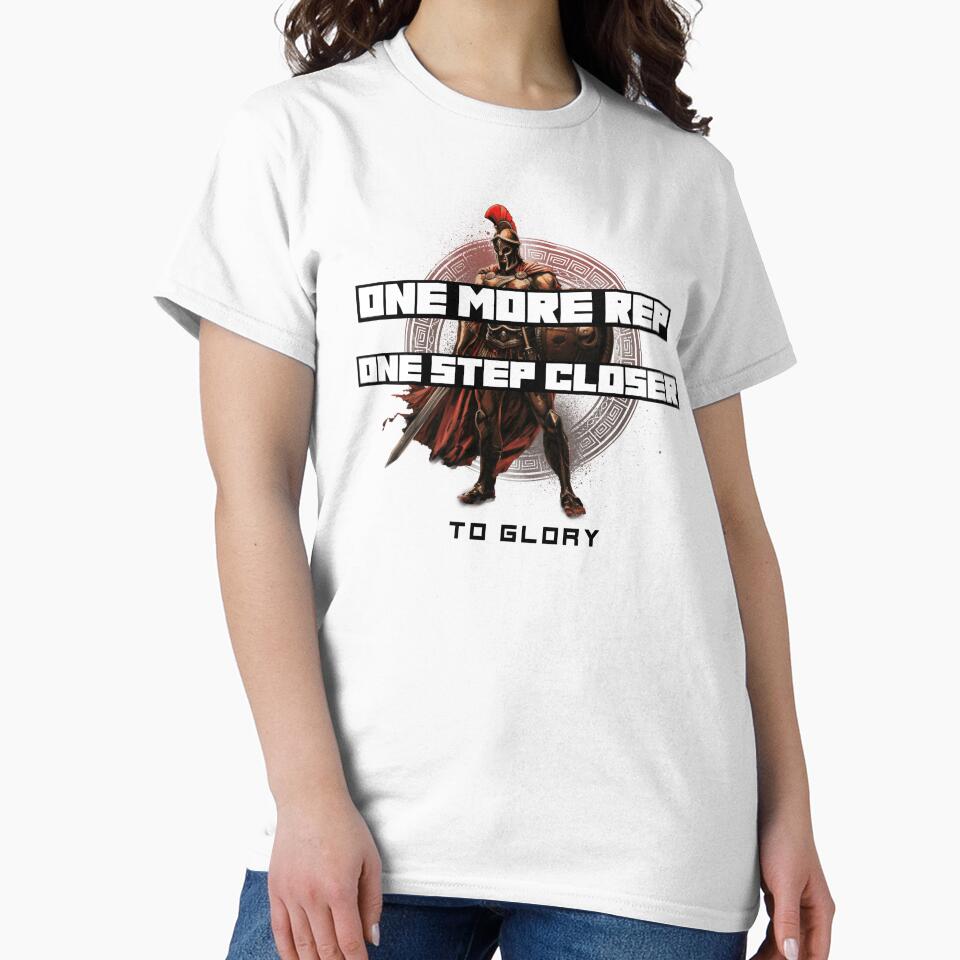 One More Rep, One Step Closer to Glory Workout Clothing by FreshPress Tees Hoodie, Sweatshirt | BlankRebels.com (Image 2)