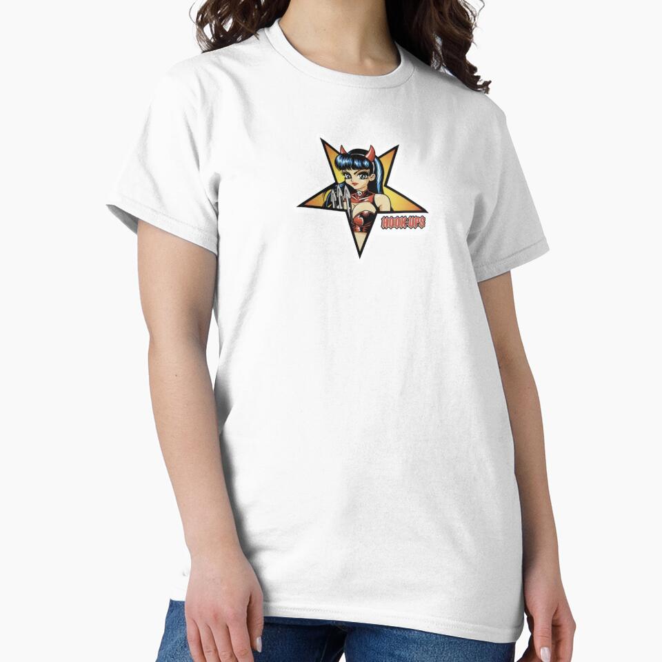 Vintage Anime Girl Hook Ups Skate Brand Cartoon Hookups Hook-Ups Sexy Animated Punk Goth Devil by jackyboi... (Image 2)