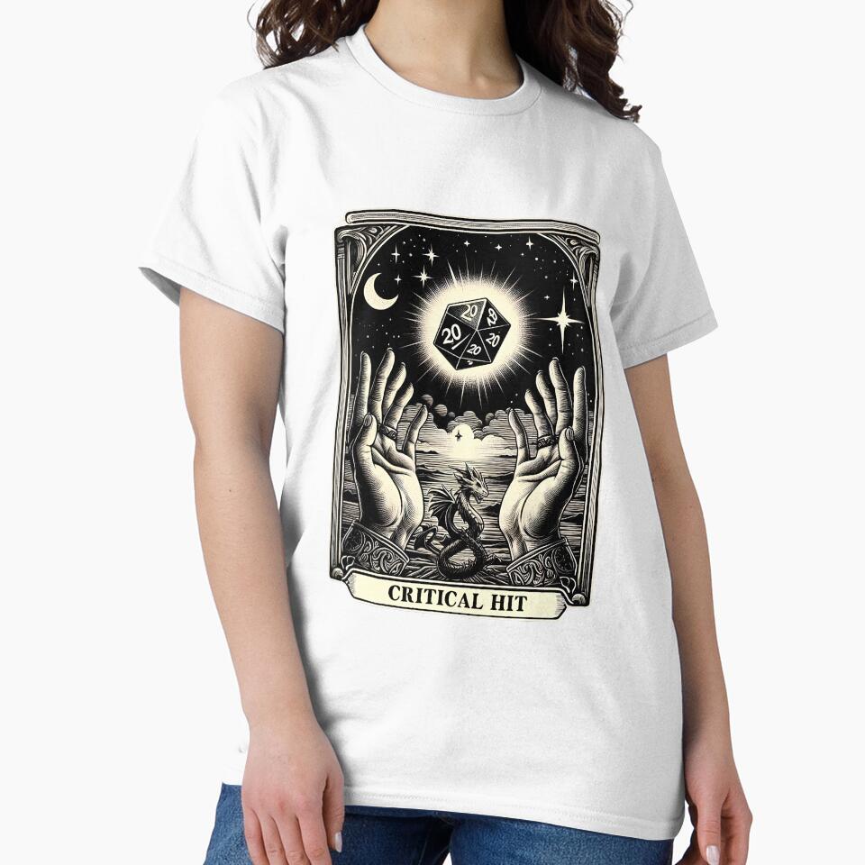 RPG Critical Hit by MysticVault T-Shirts, Hoodie, Sweatshirt | BlankRebels.com (Image 2)