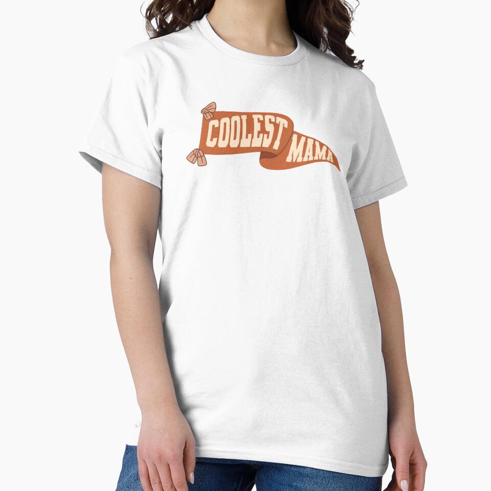 Coolest Mama Pennant by krystalRomanart T-Shirts, Hoodie, Sweatshirt | BlankRebels.com (Image 2)