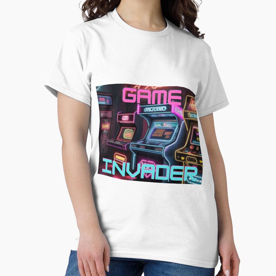 Retro Game Invader by PopularStuffs T-Shirts, Hoodie, Sweatshirt | BlankRebels.com (Image 2)