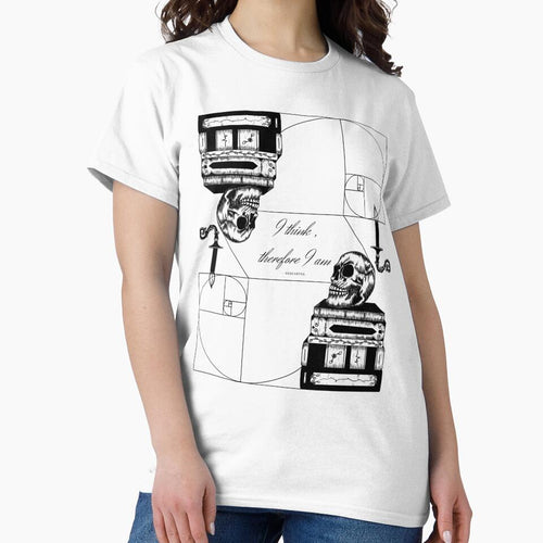"I Think Therefore I Am" by 3rdPlaceLibrary T-Shirts, Hoodie, Sweatshirt | BlankRebels.com (Image 2)