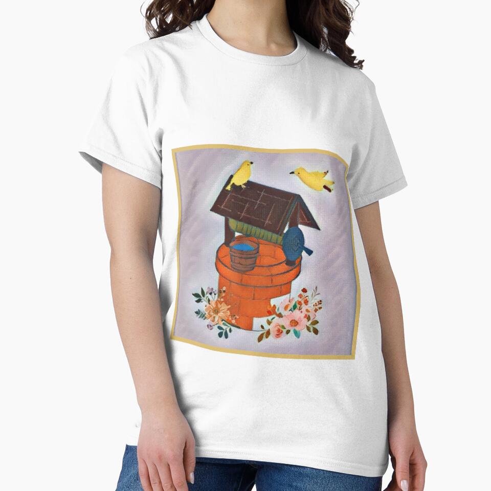 Birds on top of a well by Jessi-Sketches T-Shirts, Hoodie, Sweatshirt | BlankRebels.com (Image 2)