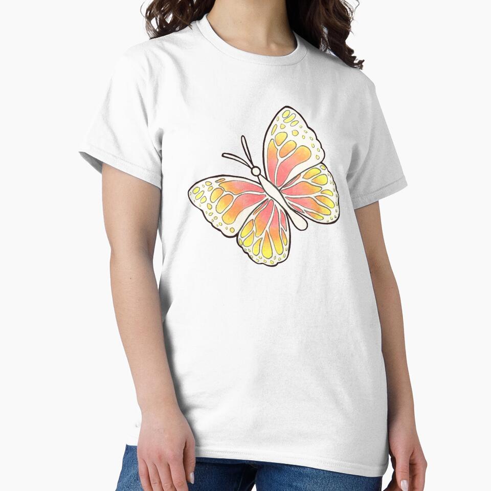 sunset butterfly by Forest-Lune T-Shirts, Hoodie, Sweatshirt | BlankRebels.com (Image 2)
