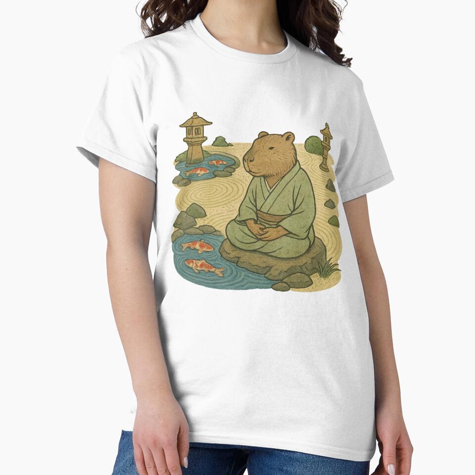 Capybara Zen by Capybarastore_77 T-Shirts, Hoodie, Sweatshirt | BlankRebels.com (Image 2)