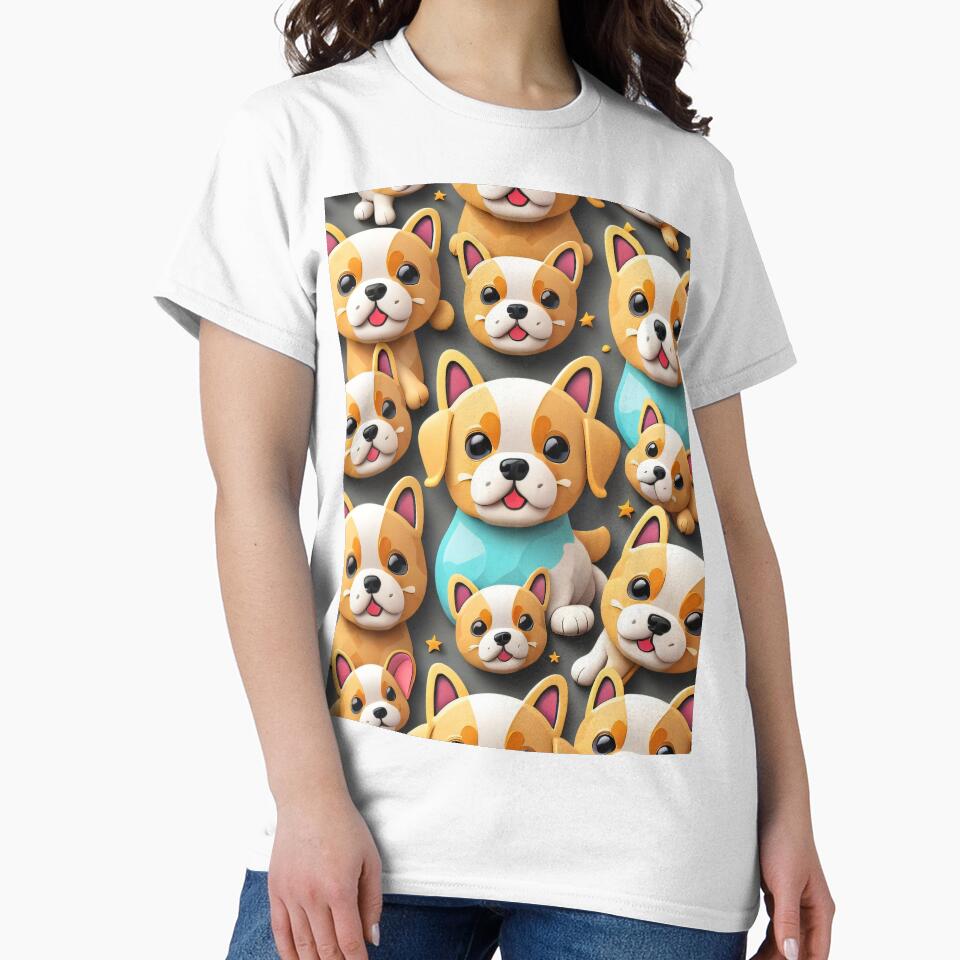 Pattern of lovely dog 4 by SpecialForceART T-Shirts, Hoodie, Sweatshirt | BlankRebels.com (Image 2)