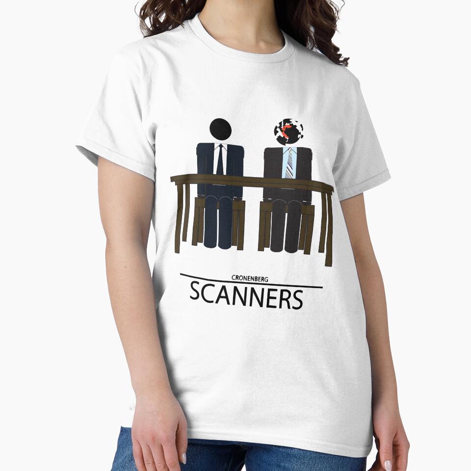 Stickman Scanners Halloween Horror movie scifi film by ScannersTuyenHo T-Shirts, Hoodie, Sweatshirt (Image 2)