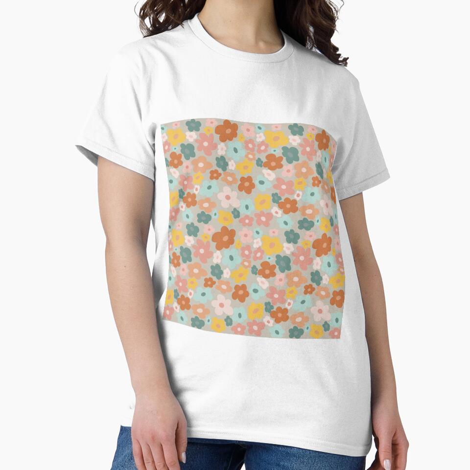 Colourful floral  design (colour palette, color palete) by Sanaura T-Shirts, Hoodie, Sweatshirt | BlankRebels.com (Image 2)