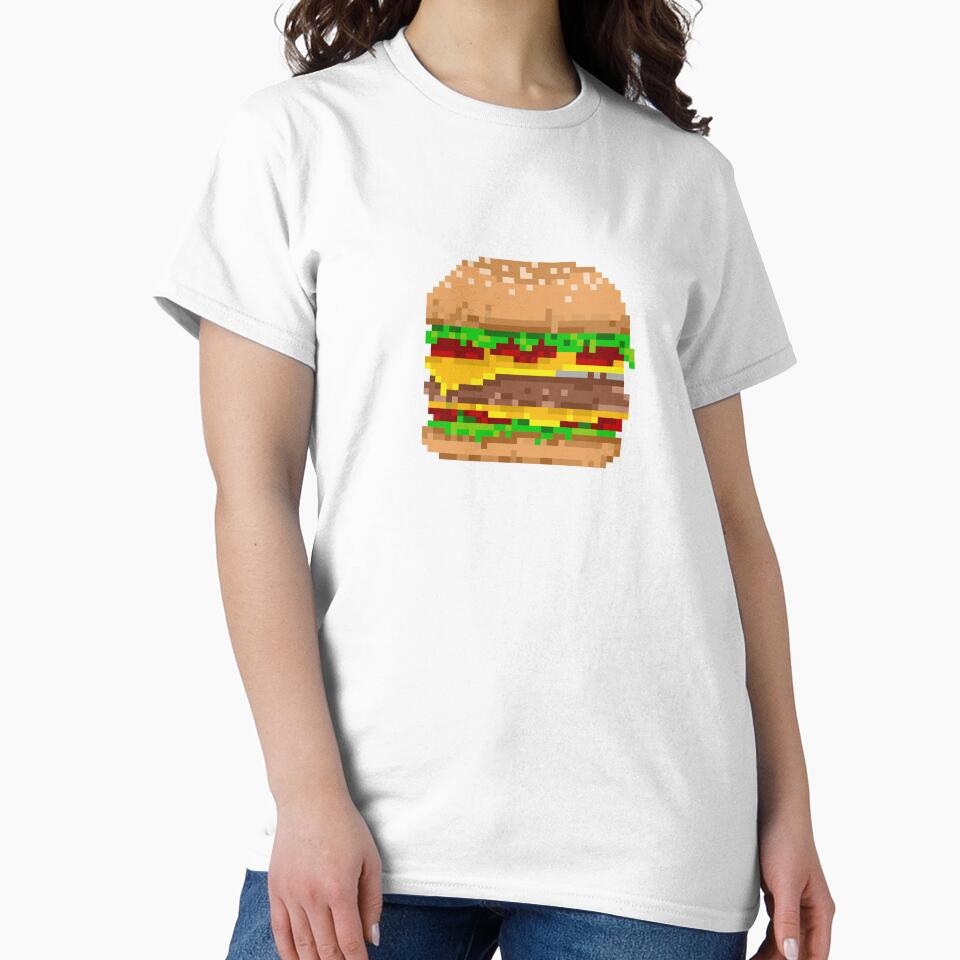 Pixel Burger T-Shirts, Hoodie, Sweatshirt